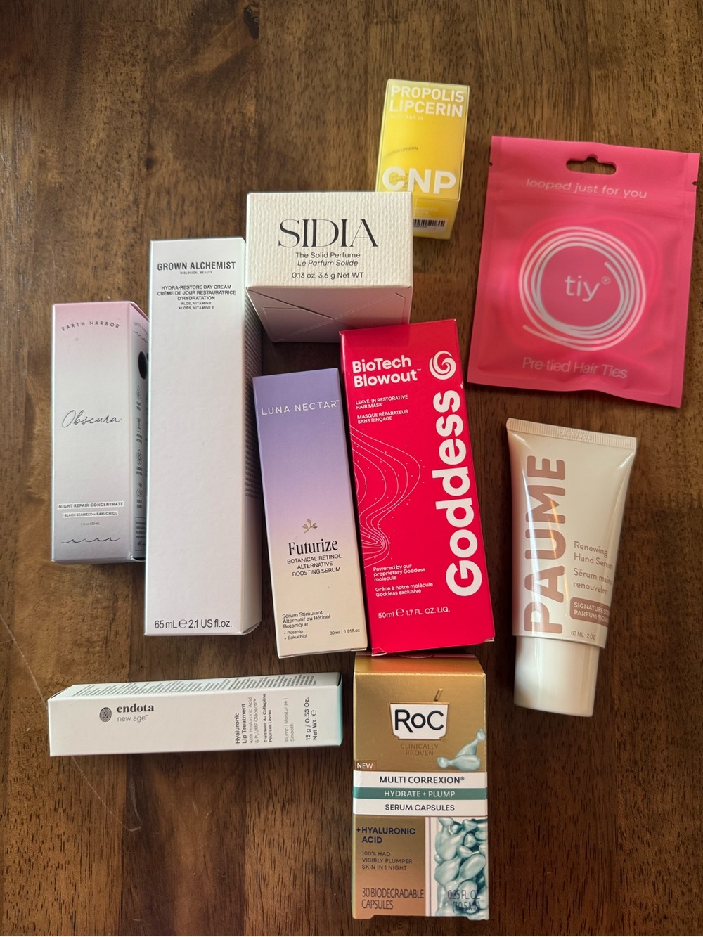 Skin & Haircare Luxury Lot 9 Items: Grown Alchemist, Sidia, PAUME